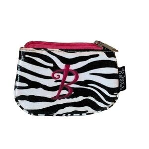 Relax Zebra Coin Purse with License Holder Barbie